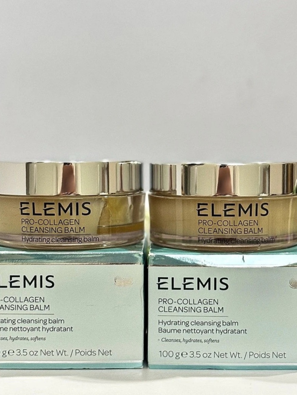 ELEMIS Pro-Collagen Cleansing Balm 3.5 oz x2 Duo NEW $144 Value